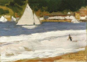sorolla-balandro-y-nino-en-el-agua
