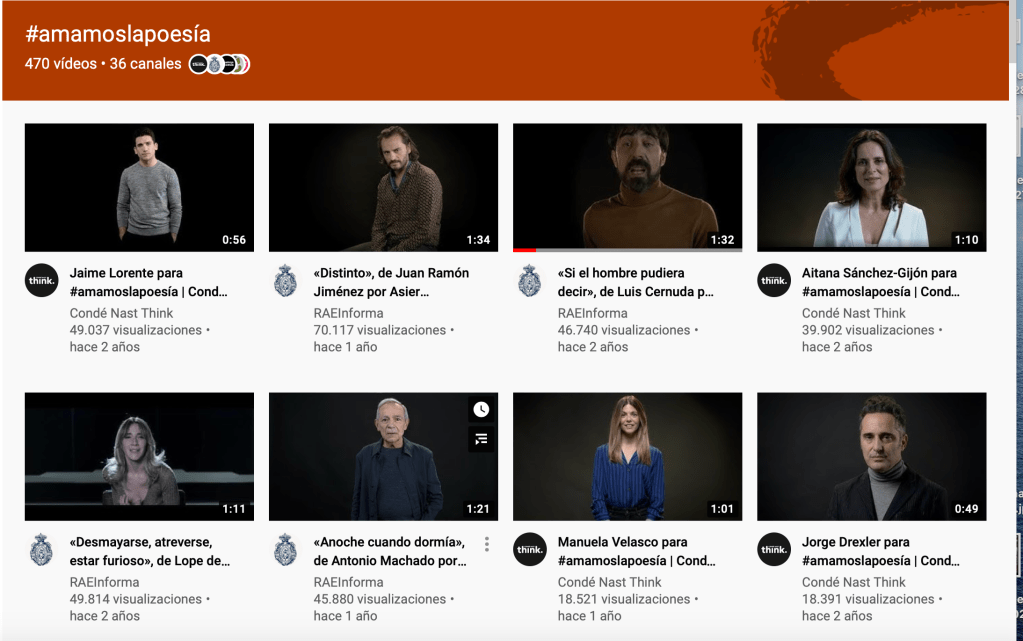 Día de la Poesía&nbsp;#AmamosLaPoesía